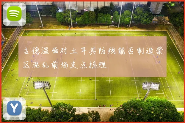 古德温面对土耳其防线能否制造禁区混乱前场支点梳理