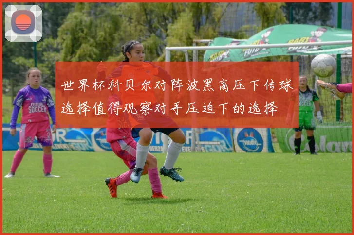 世界杯科贝尔对阵波黑高压下传球选择值得观察对手压迫下的选择